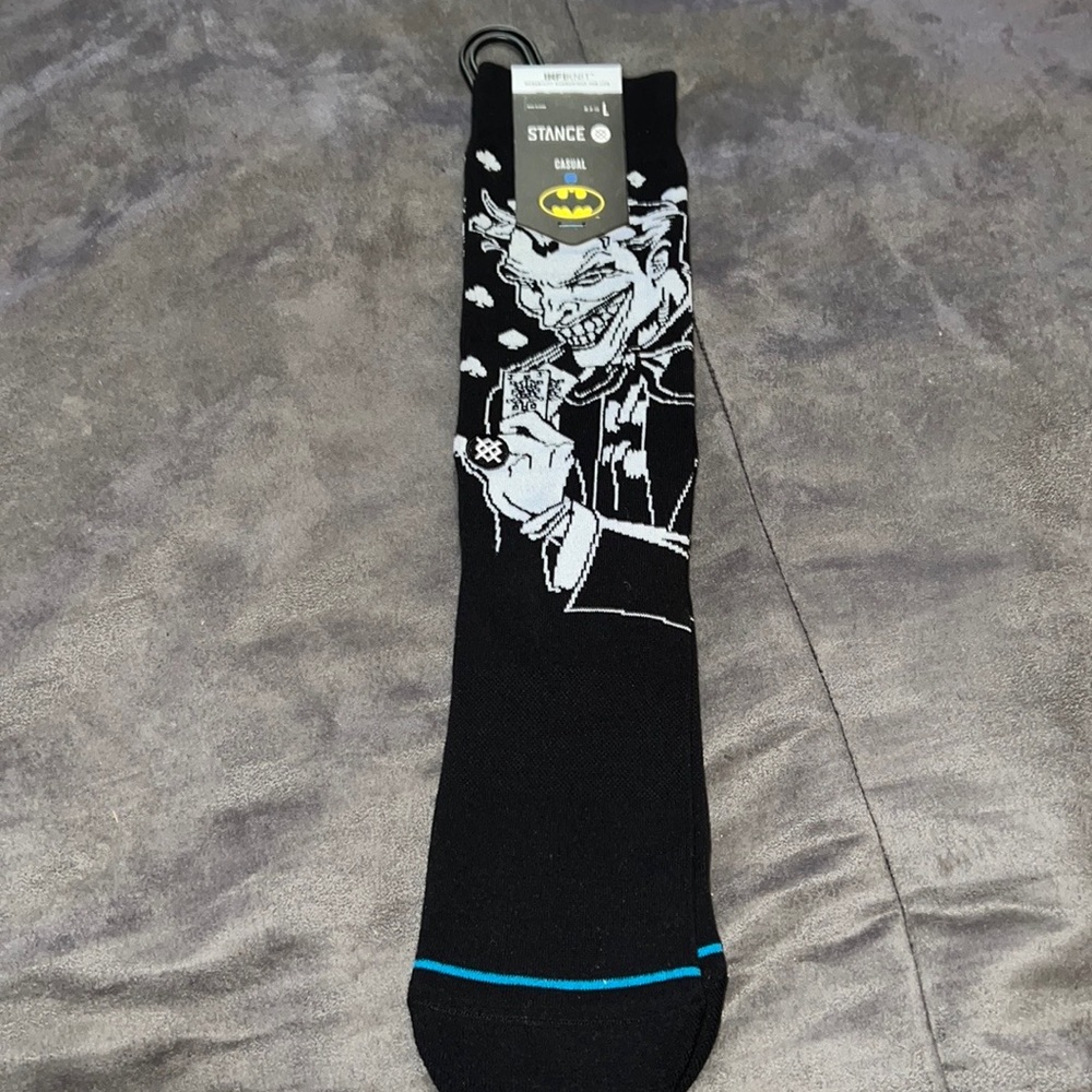 Stance Joker Casual Socks Large New